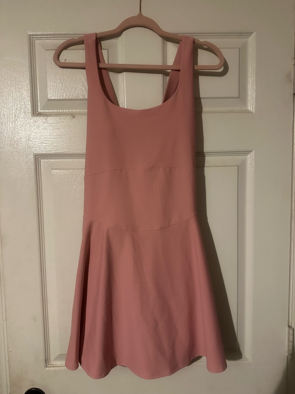 Old Navy Pink Fit-and-Flare Athletic Dress - Picture 3 of 5